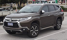 2017 Mitsubishi Pajero Sport (QE) GLS wagon (2018-08-06) 01.jpg